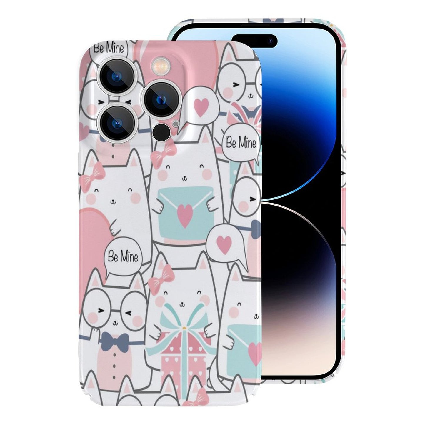 Love Cats Apple Case for iPhone 14 Series