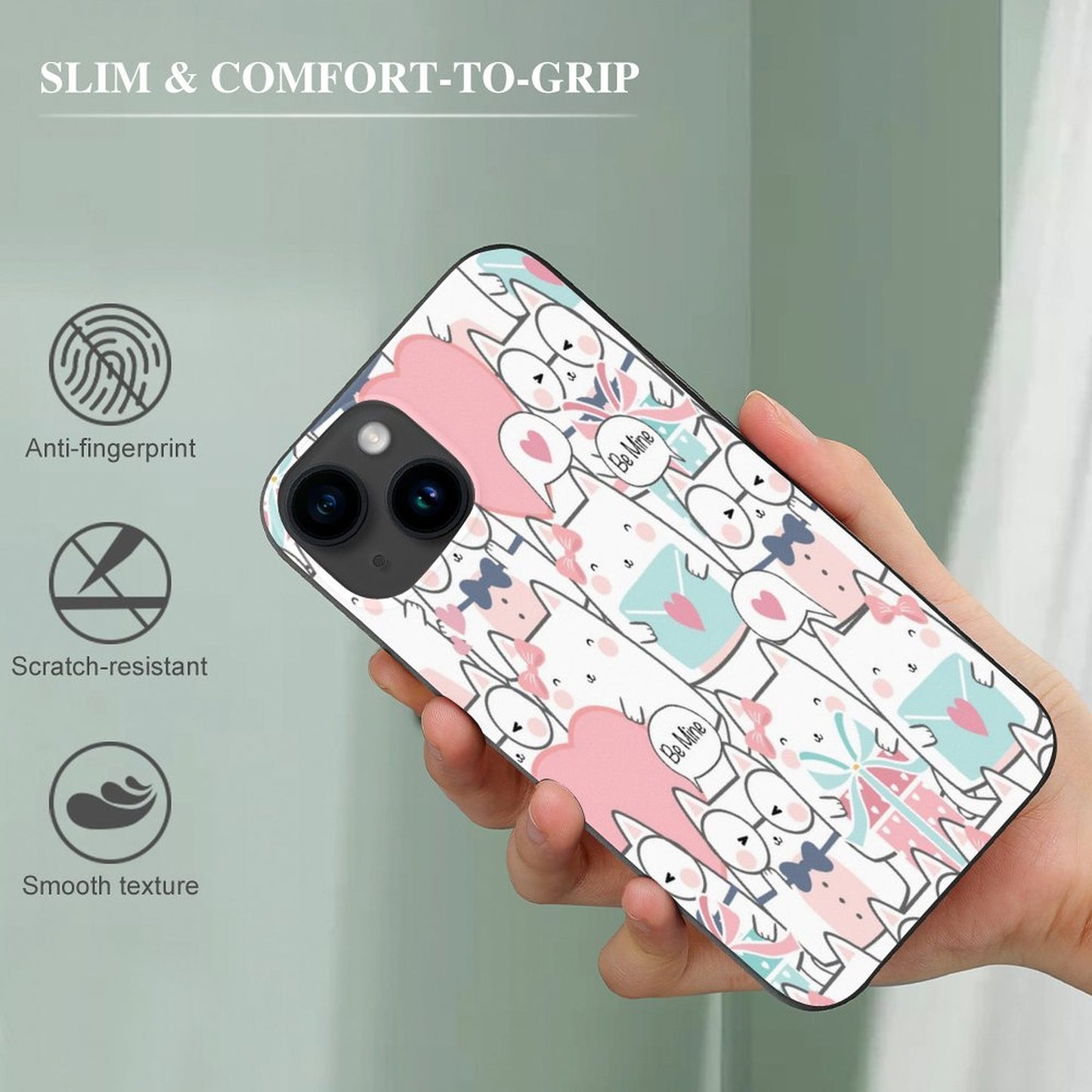 Love Cats Apple iPhone Case for iPhone 15 Series