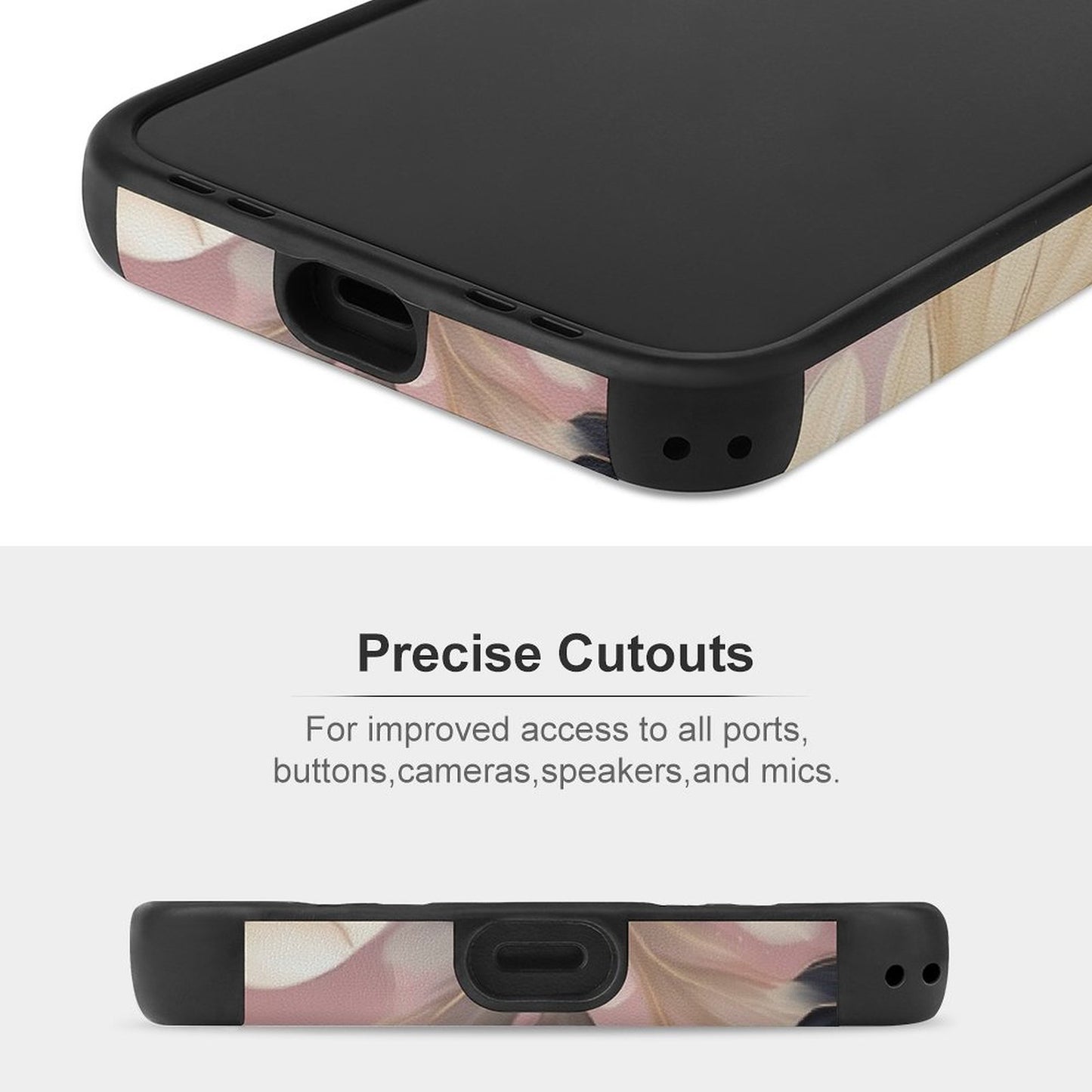 Microfiber Custom Phone Cases for iPhone 12