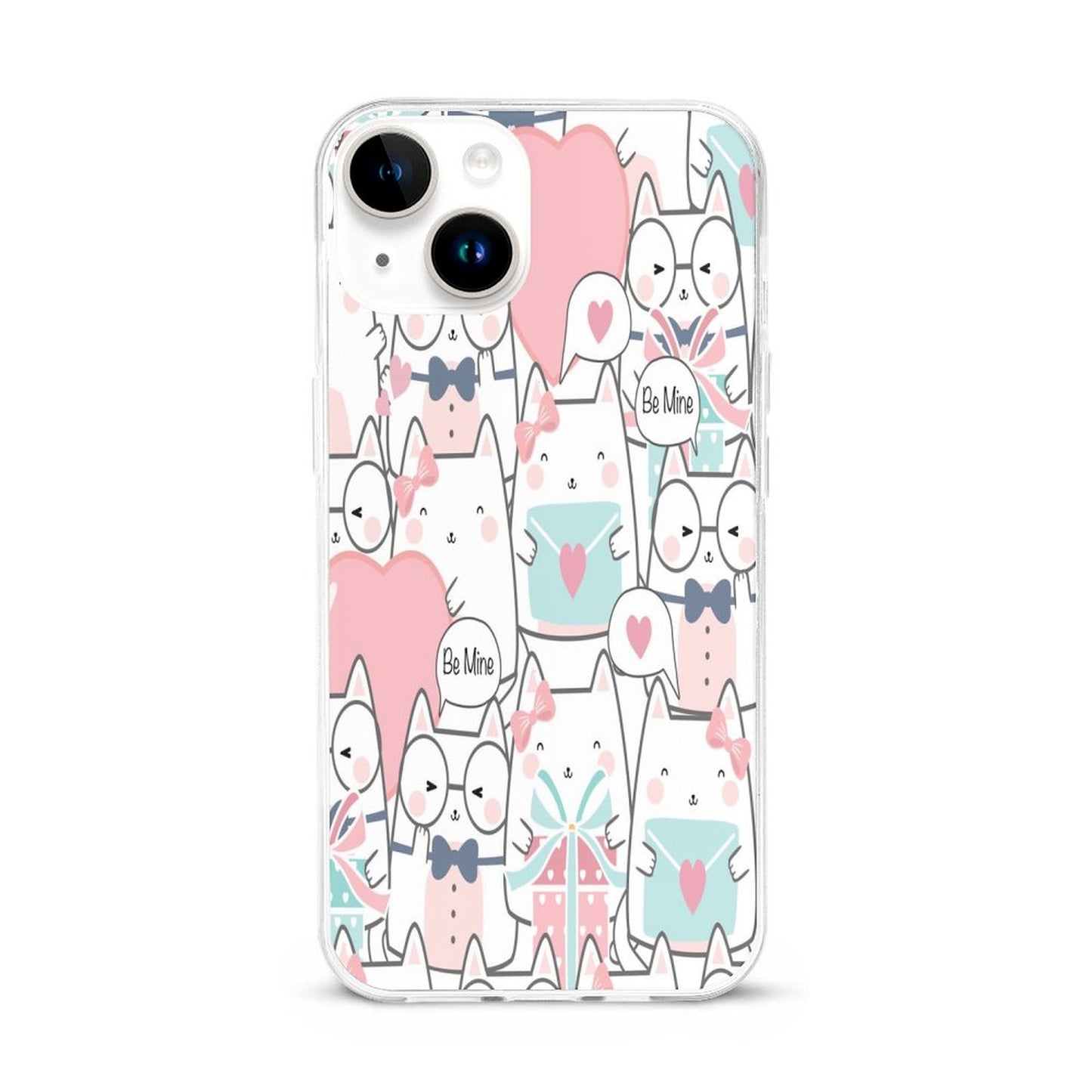 Love Cats Apple iPhone Case for iPhone 15 Series