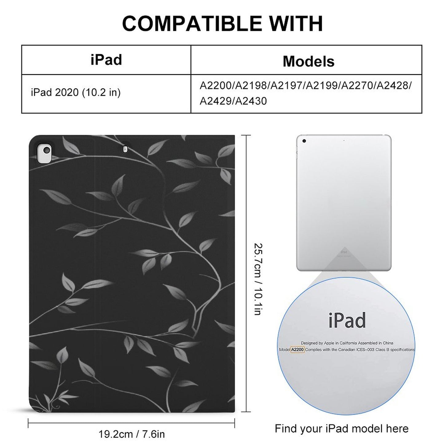 Book-Style  iPad Protector with Apple Pen Slot