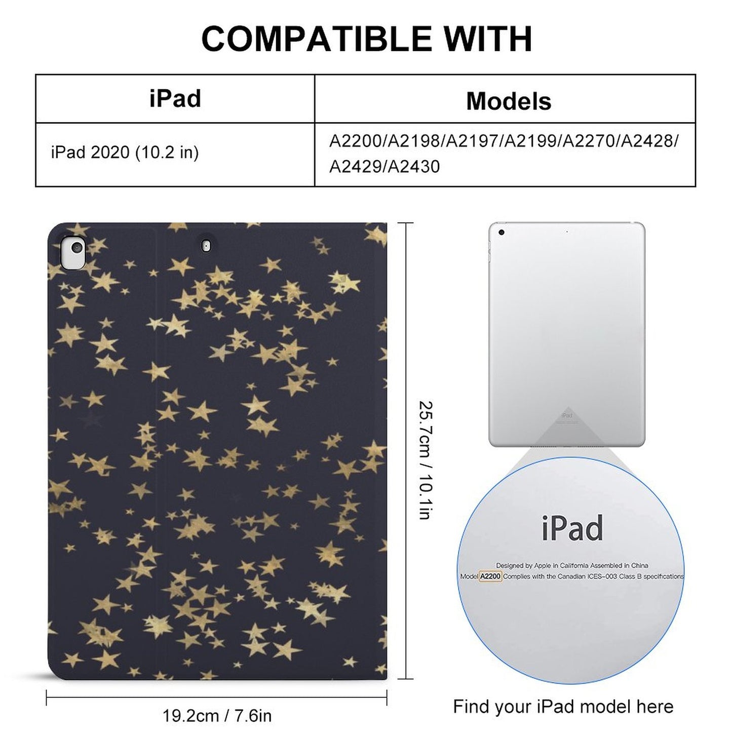 Book-Style  iPad Protector with Apple Pen Slot