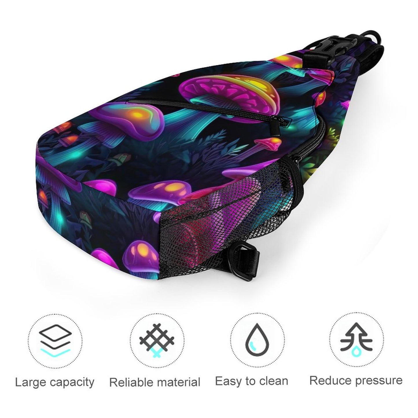 Mushrooms Unique Sling Bag