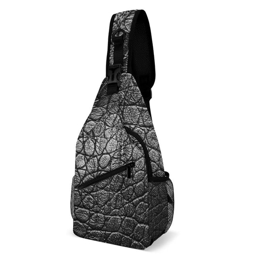 Alligator Skin Look Unique Sling Bags