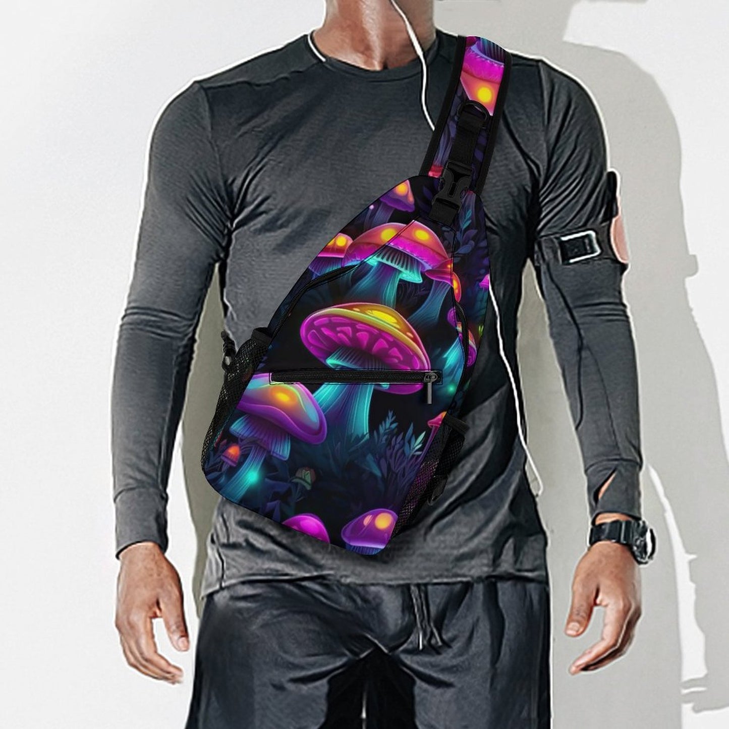 Mushrooms Unique Sling Bag